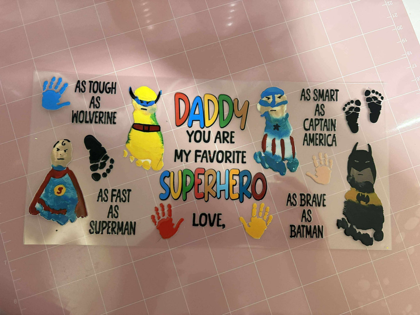 super hero daddy