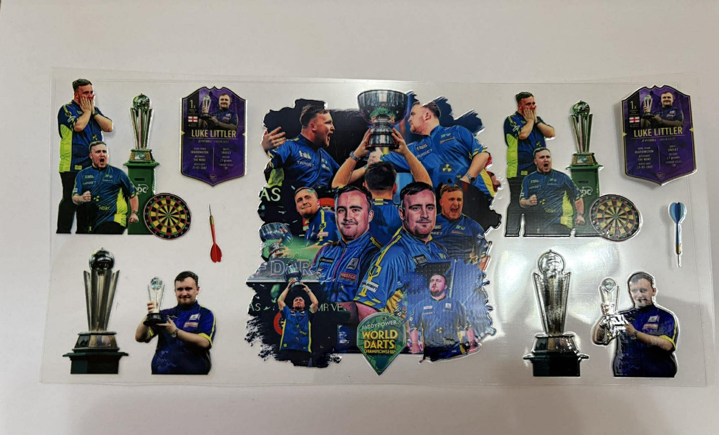 Luke Littler Darts wrap