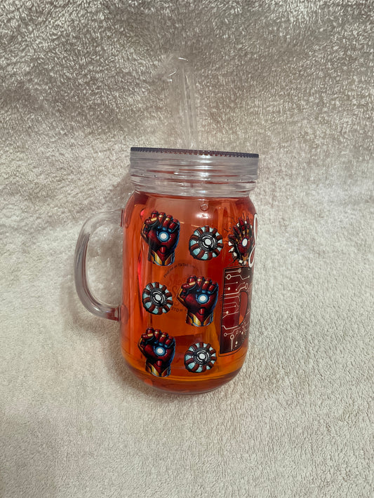 20oz dad mason jar