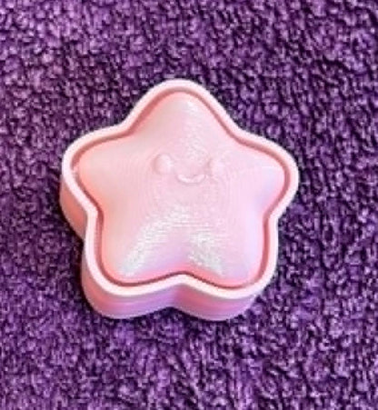 star fidget clicker keyring
