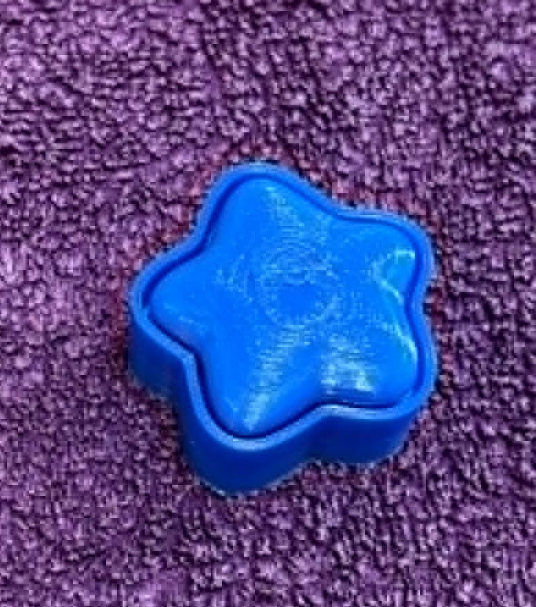star fidget clicker keyring