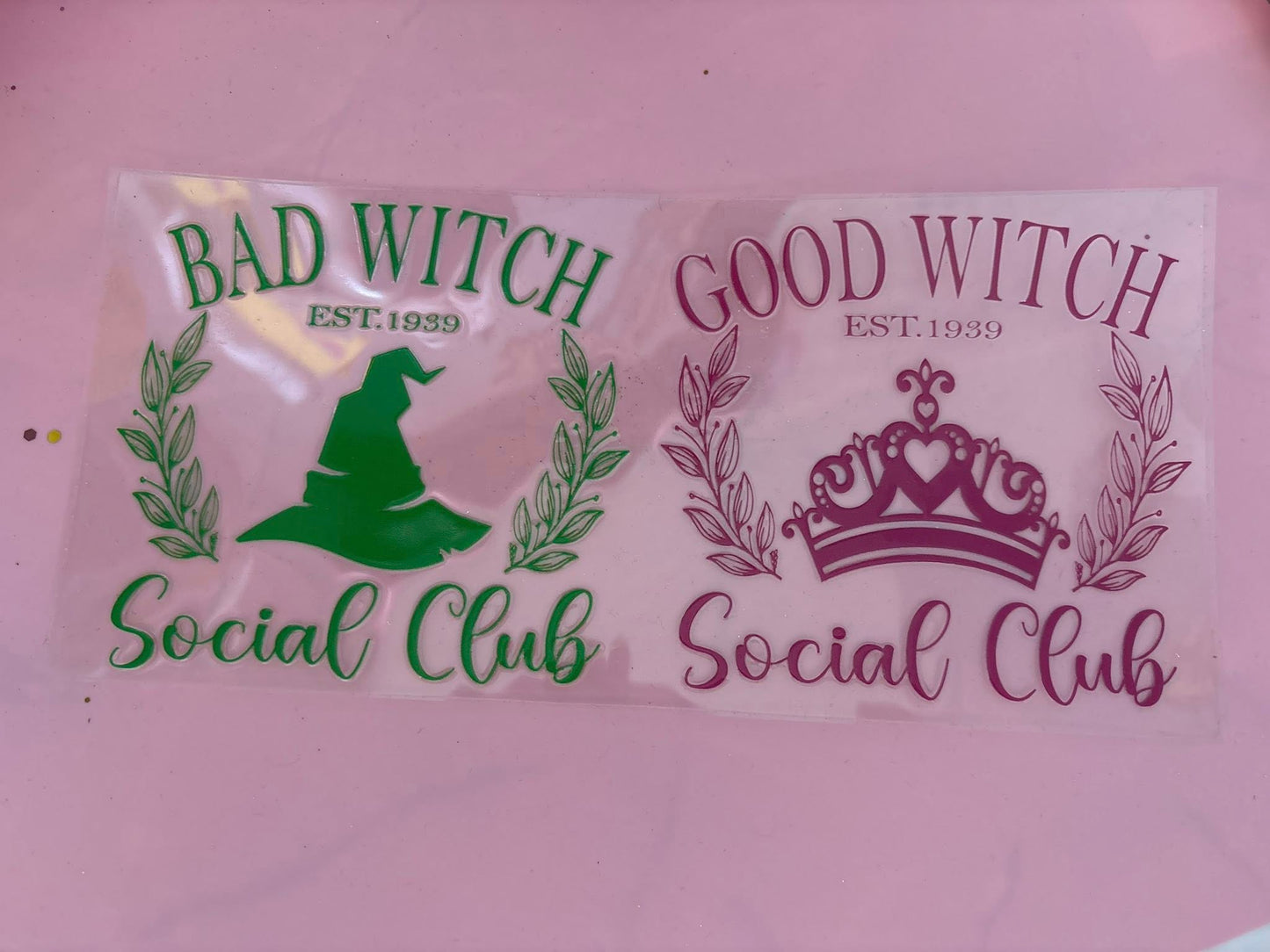 bad witch/good witch inspired wrap