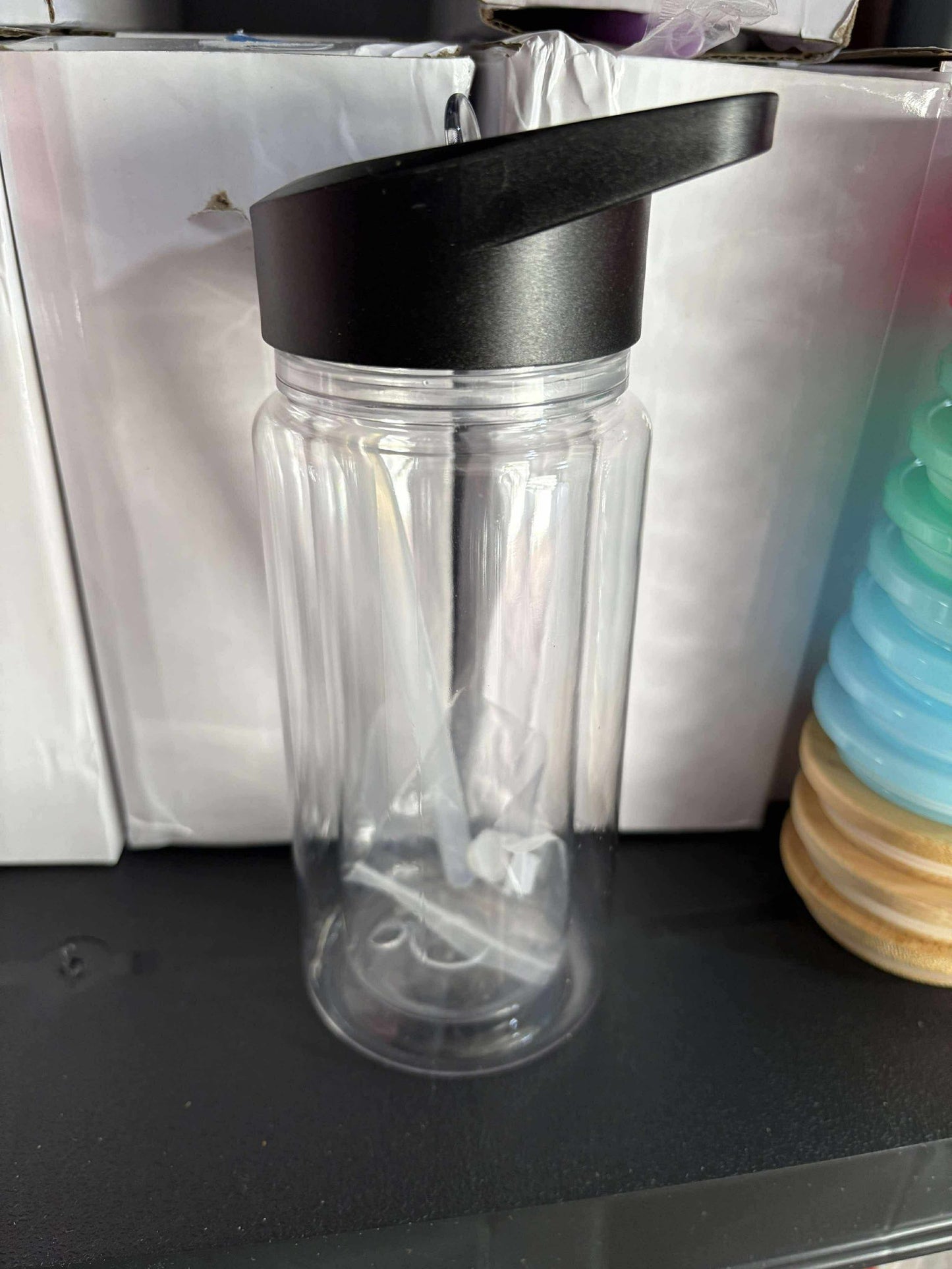 Kids 10oz bottle Glitter style