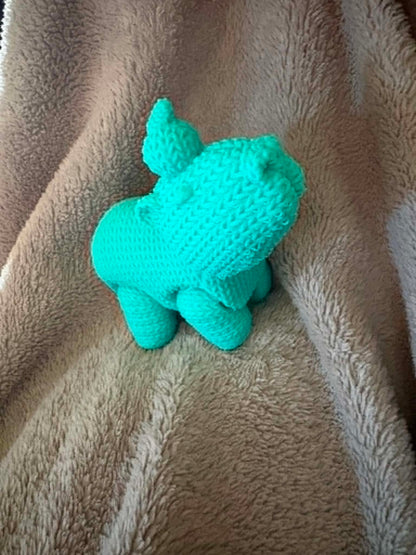 3D Printed Knitted style Capybara
