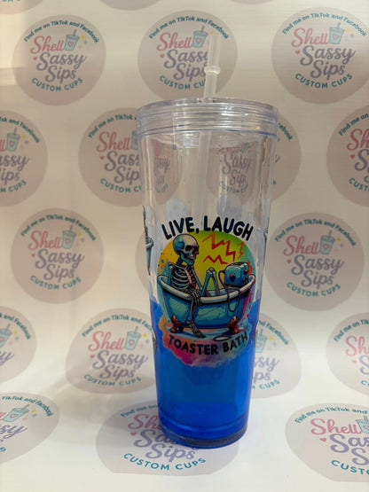 24oz acrylic lava style