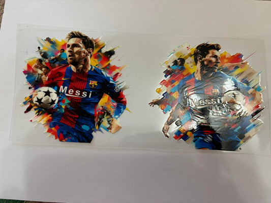 messi football wrap