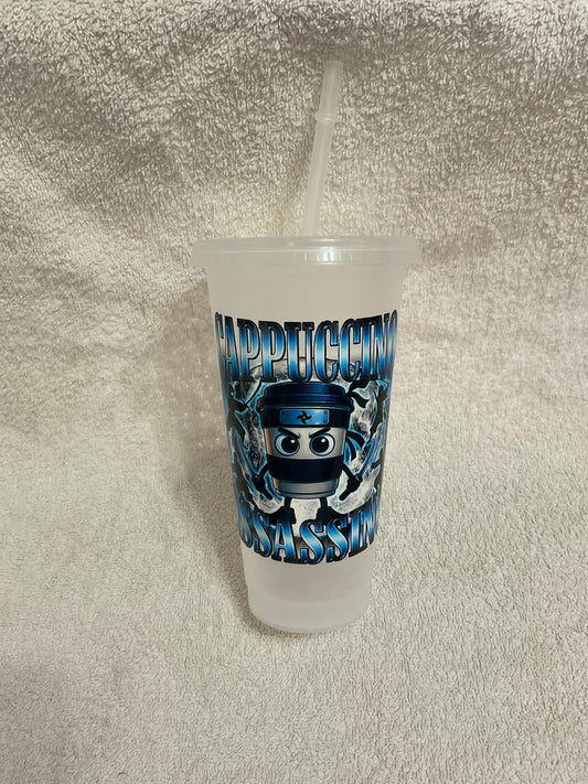 Cappuccino assassino inspired cold cup