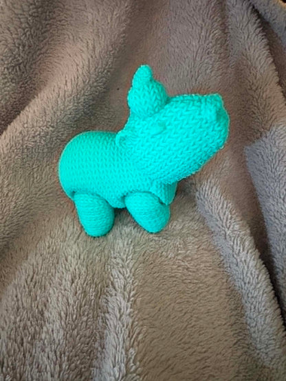 3D Printed Knitted style Capybara
