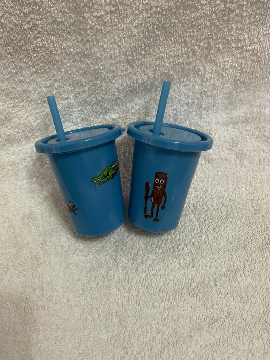 2 kids straw cups