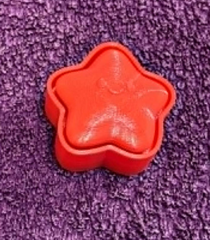star fidget clicker keyring