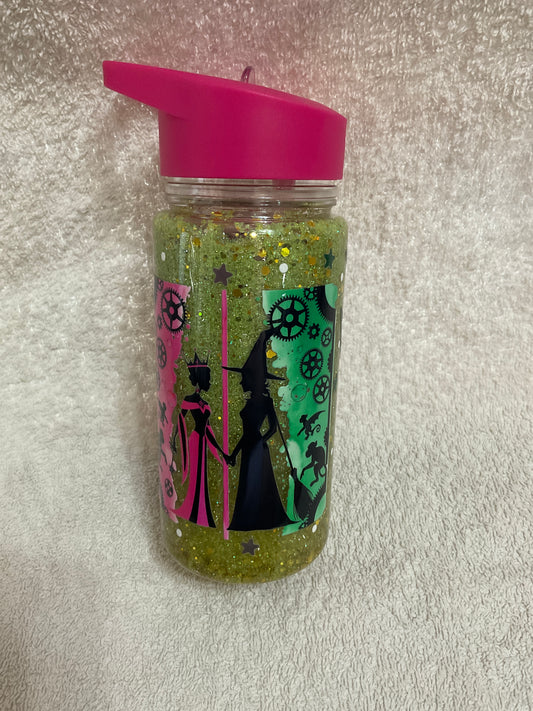 Kids 10oz glitter bottle