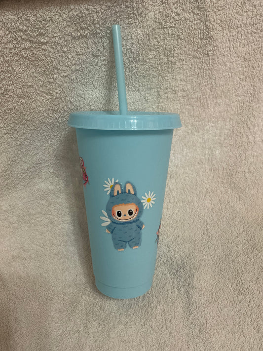 Blue cold cup