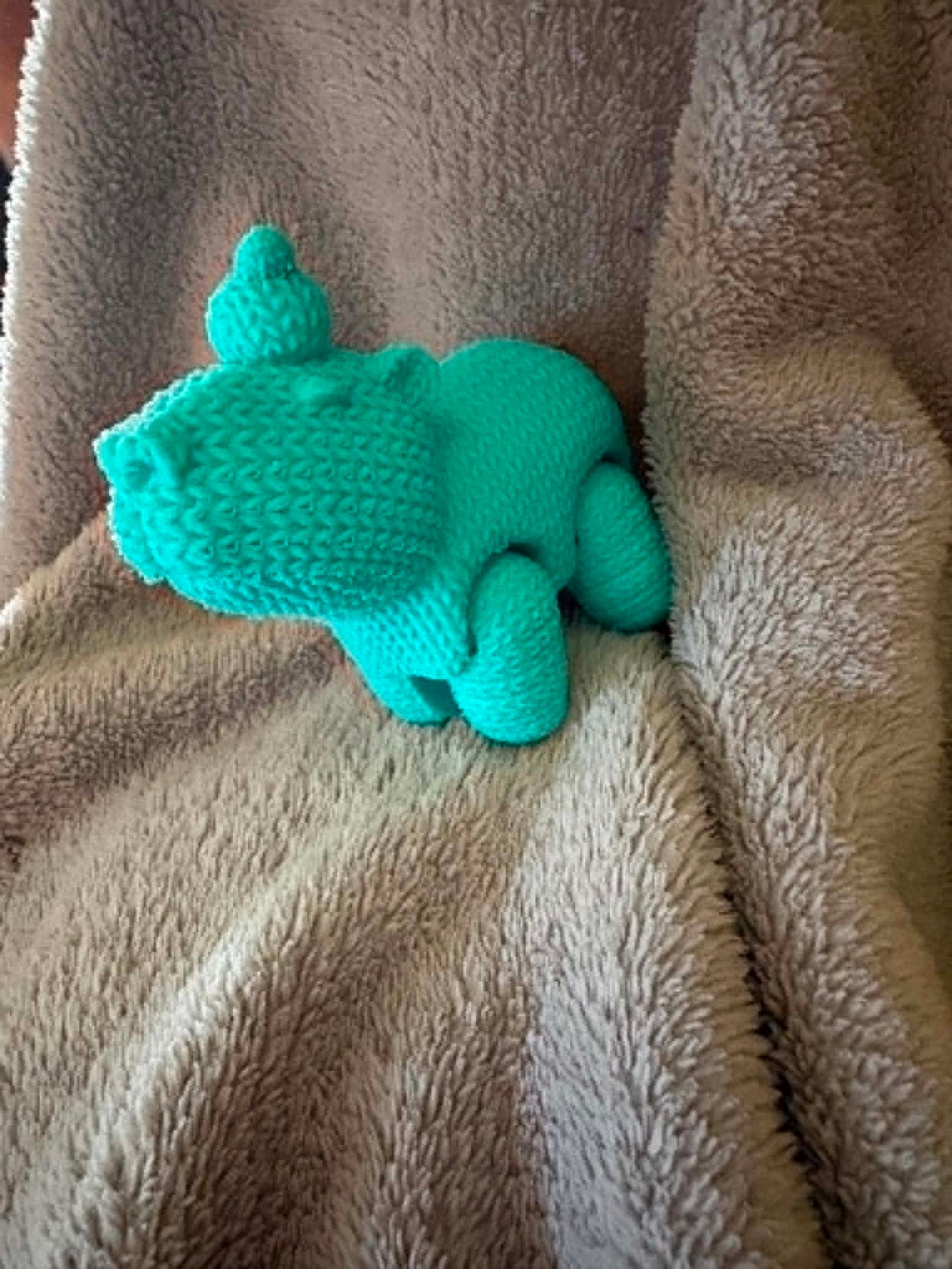 3D Printed Knitted style Capybara