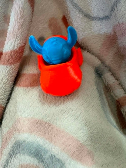 Stitch inspired clicker fidget