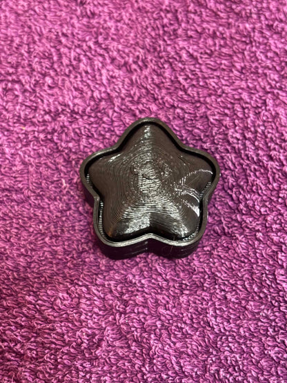 star fidget clicker keyring